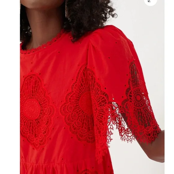 TUCKERNUCK Red Catalina Dress LARGE - Picture 5 of 12